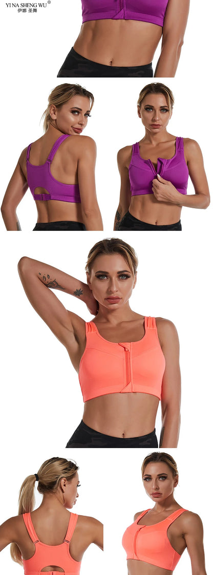 Sports Bra Yoga Top Fitness Women Sportswear Feminine Sport Top Bras for Fitness Gym Female Underwear Jogging Push Up Lingerie