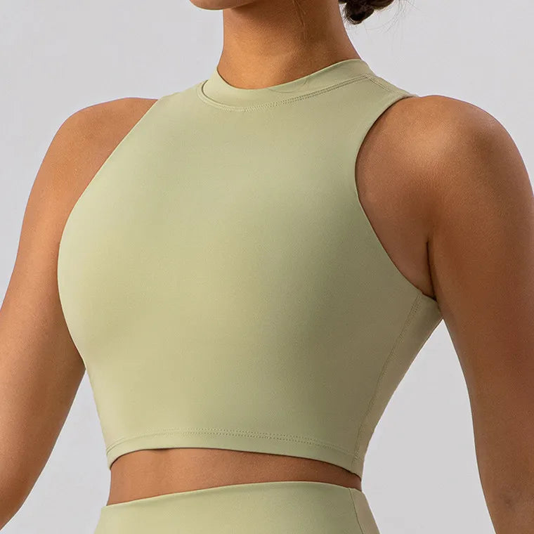 Short sleeve tank top/Mini shorts/Sports bra Gym Wear