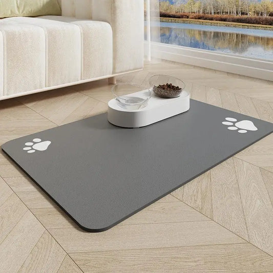 Pet cat dog meal mat,feeding mat,clean and tidy cat mat,cat supplies,absorbent,quick drying,leak proof,splash proof,multipurpose