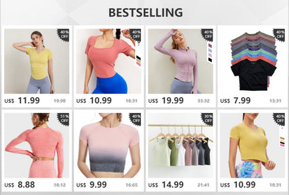 Sexy Hollow Beauty Back Crop Top Short Sleeve Yoga Shirt Women Fitness Workout Tops Gym Clothes Sportswear Running T-shirts