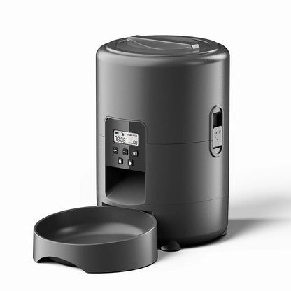 Automatic Pet Feeder Button / WiFi Version Auto Cat Food Dispenser Accessories Smart Control Pet Feeder For Cats Dog Dry Food