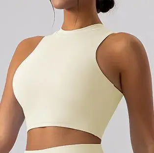 Short sleeve tank top/Mini shorts/Sports bra Gym Wear