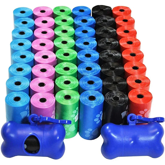 Rolls of Dogs Outdoor Poop Bags
