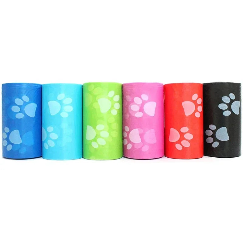 Rolls of Dogs Outdoor Poop Bags